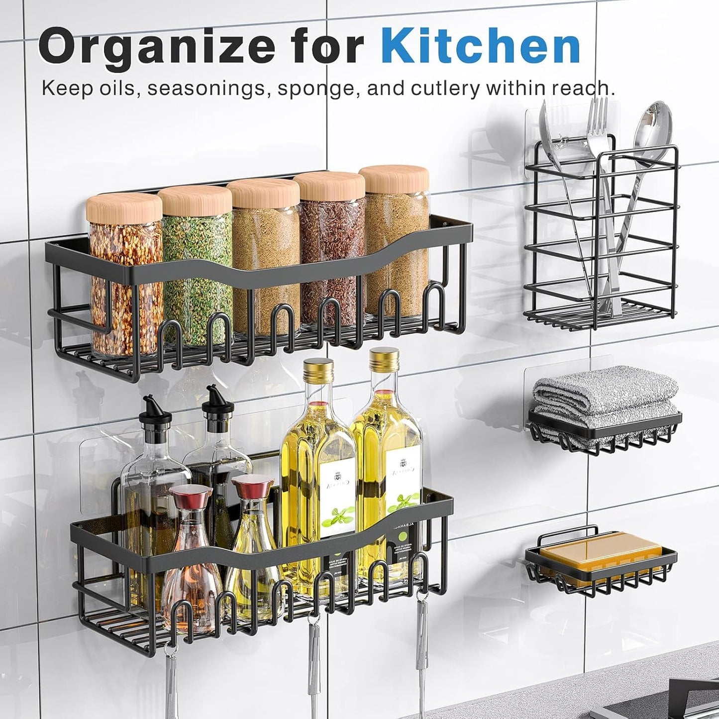 Adhesive Shower Caddy